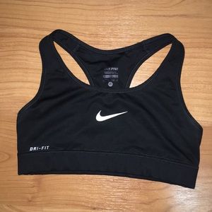 Black Nike Sports Bra